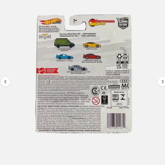 Hot Wheels Premium 2022 Deutschland Design 1/5 Mercedes-Benz Sprinter, NEW - Picture 5 of 5